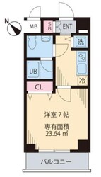 南海サザンコート行徳の物件間取画像